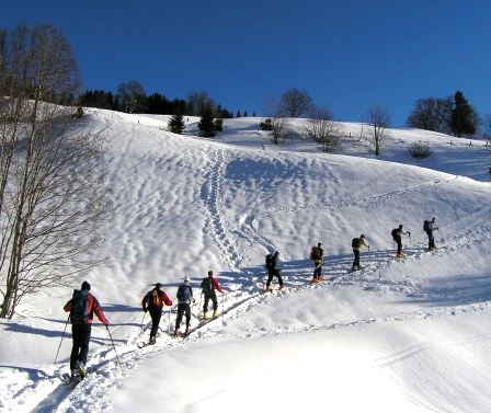 Skitouren in den Weissenbergen