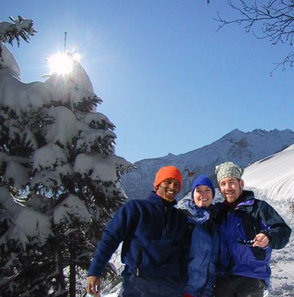 Winterwandern in den Weissenbergen